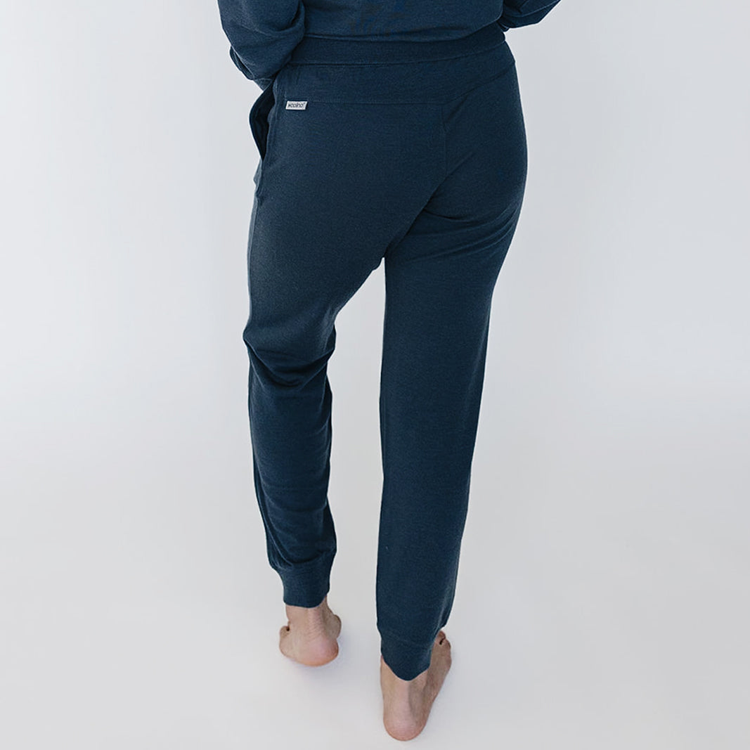 Blue sweatpants womens on sale