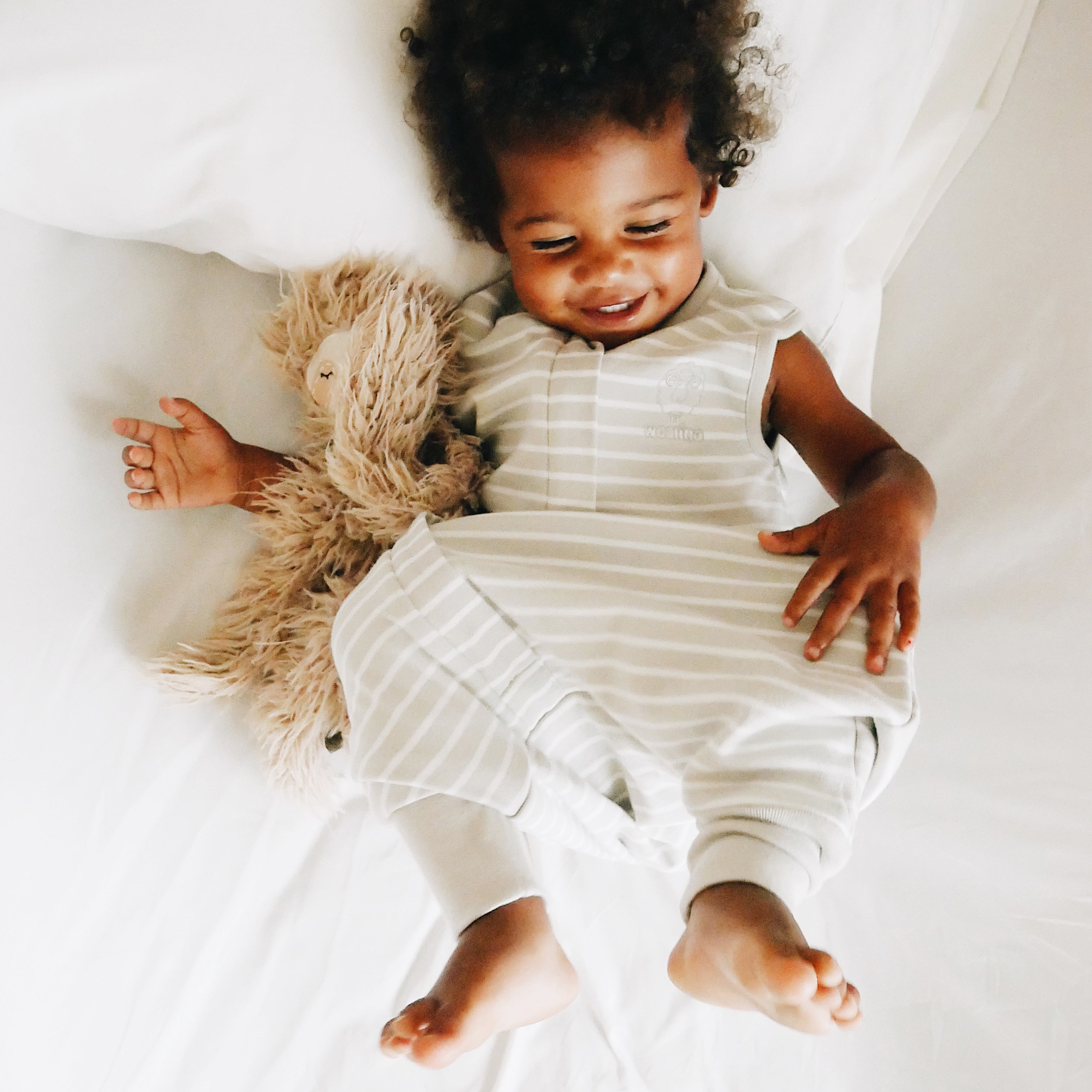 Baby Sleep Sack with Legs - Pure Merino Wool // Woolino