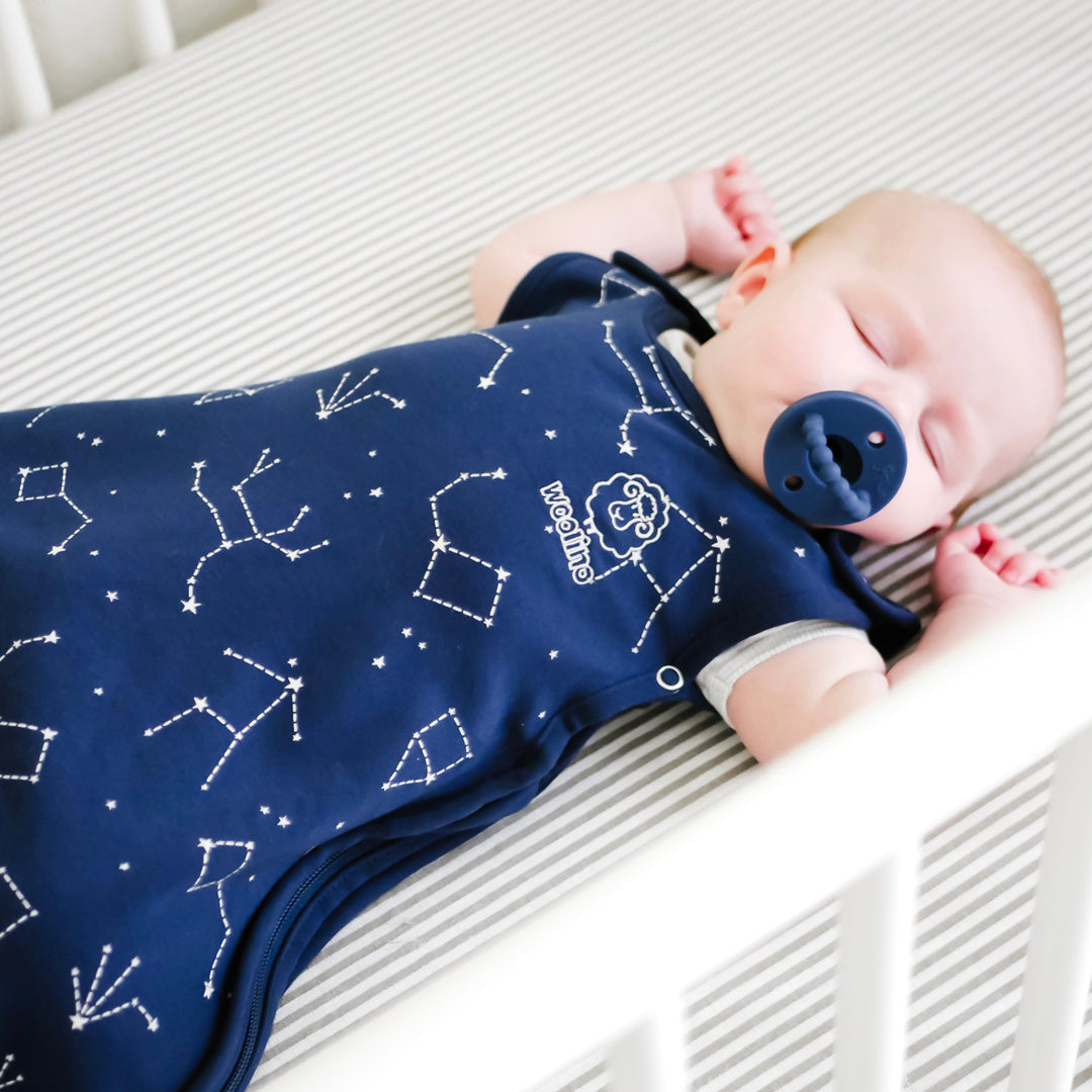 4 Season® Ultimate Baby Sleep Bag, Merino Wool & Organic Cotton, Night Sky™