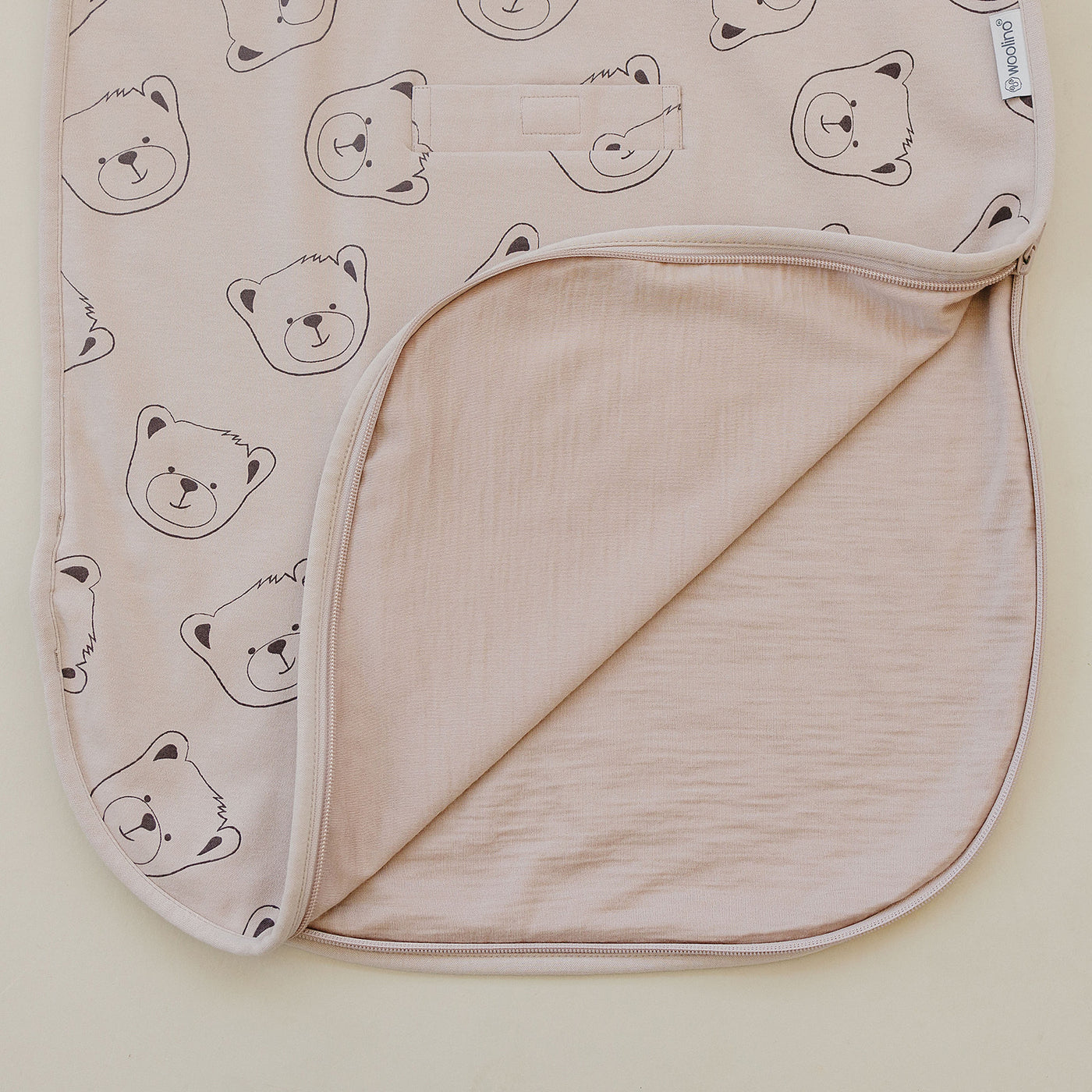 4 Season® Ultimate Baby Sleep Bag, Merino Wool & Organic Cotton, Teddy Bear