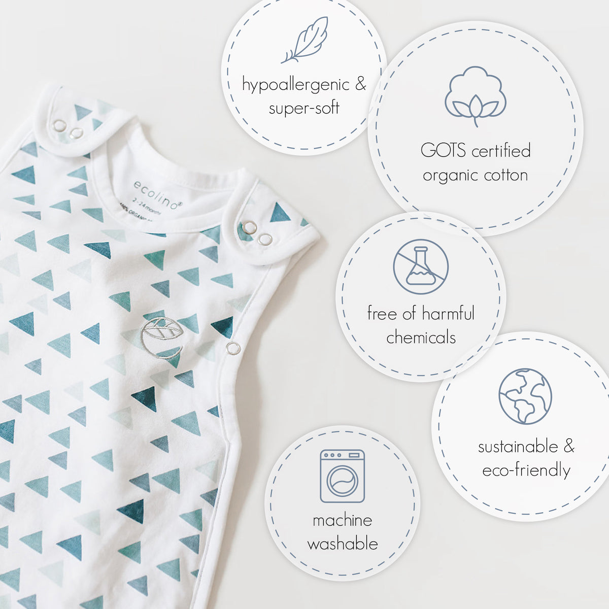 Woolino Sleep Sack 2-24 months outlets