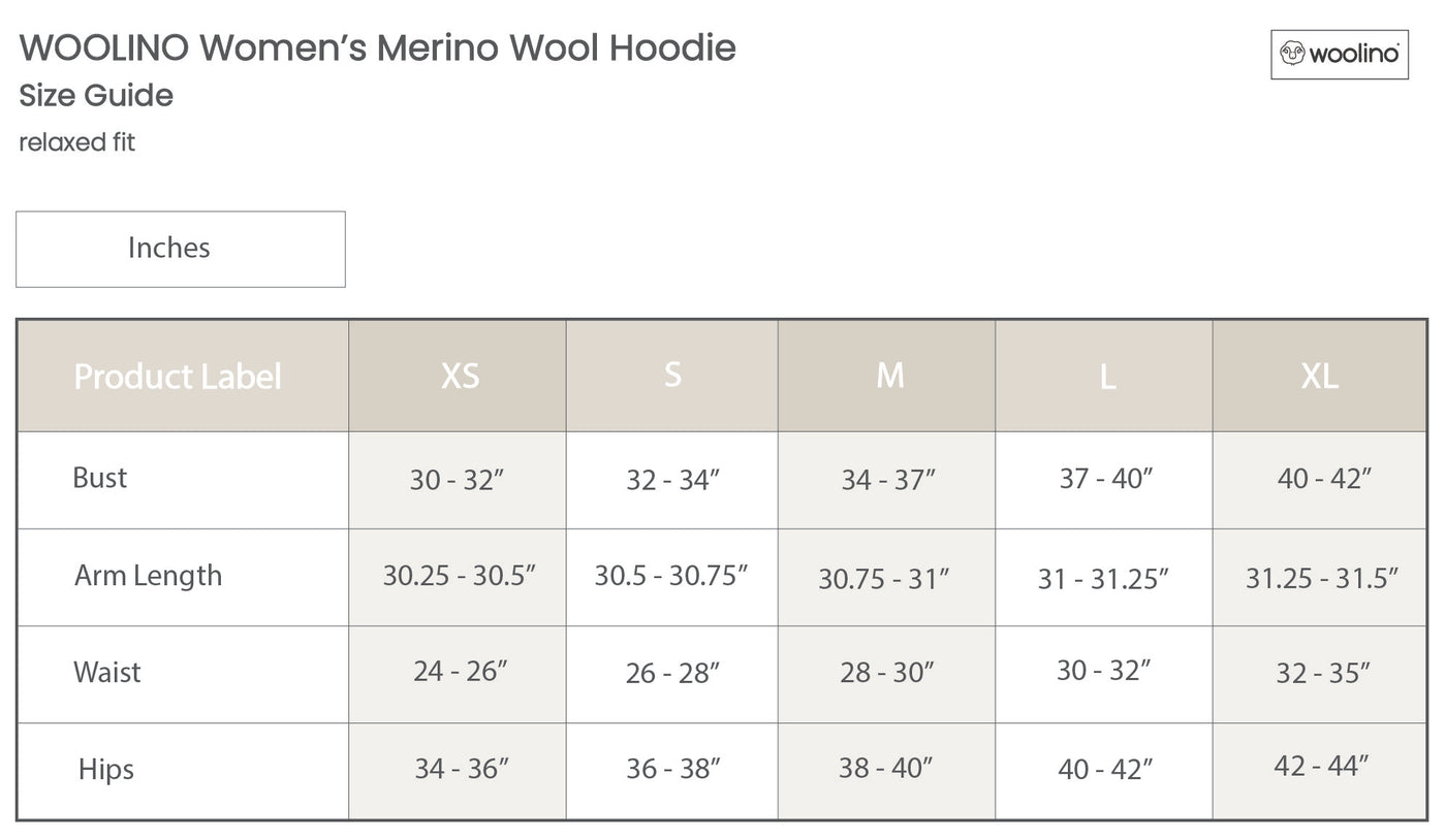 Women's Merino Wool Hoodie, Blue Graphite