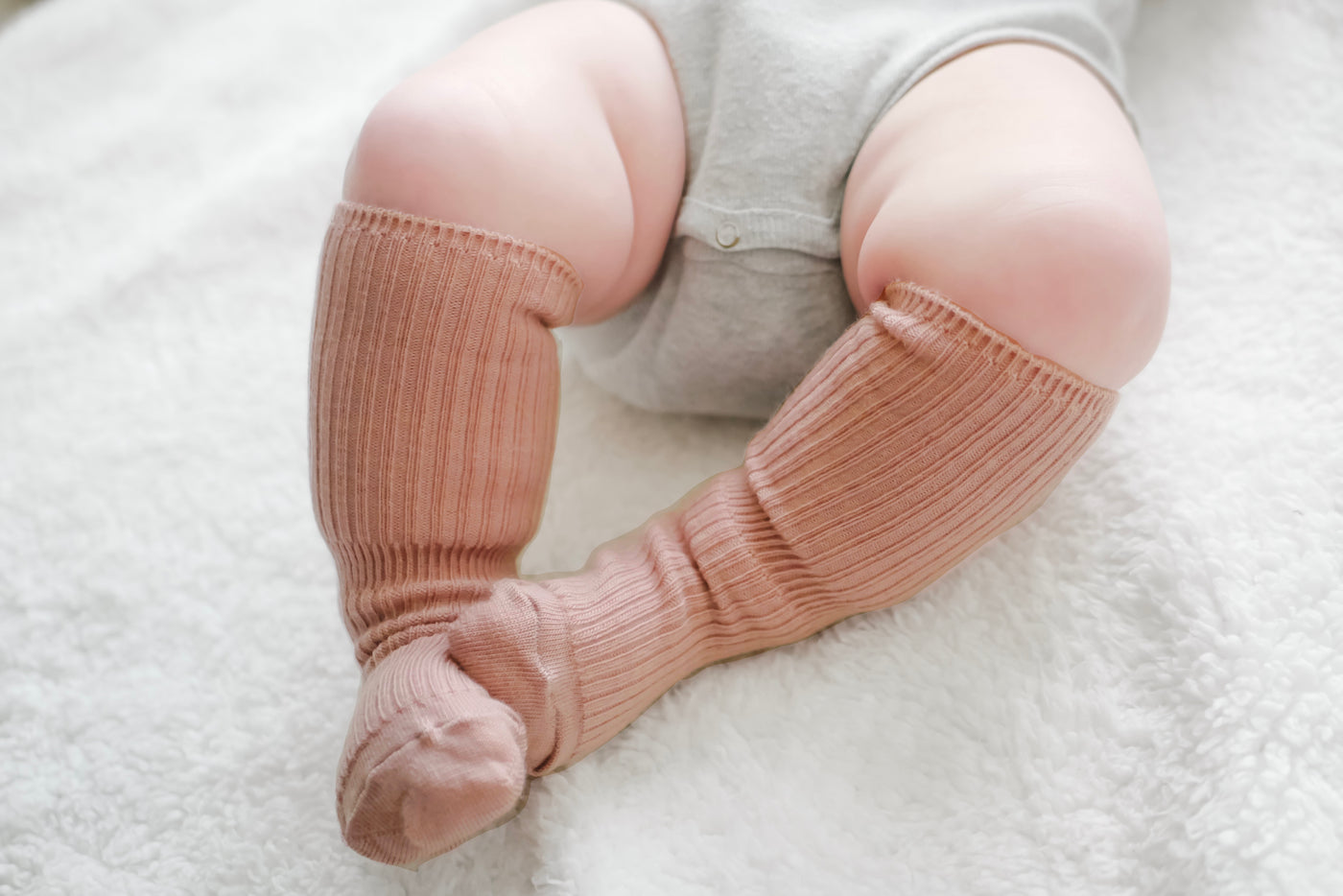 Baby & Toddler Wool Socks - Soft Luxurious Blue Merino // Woolino