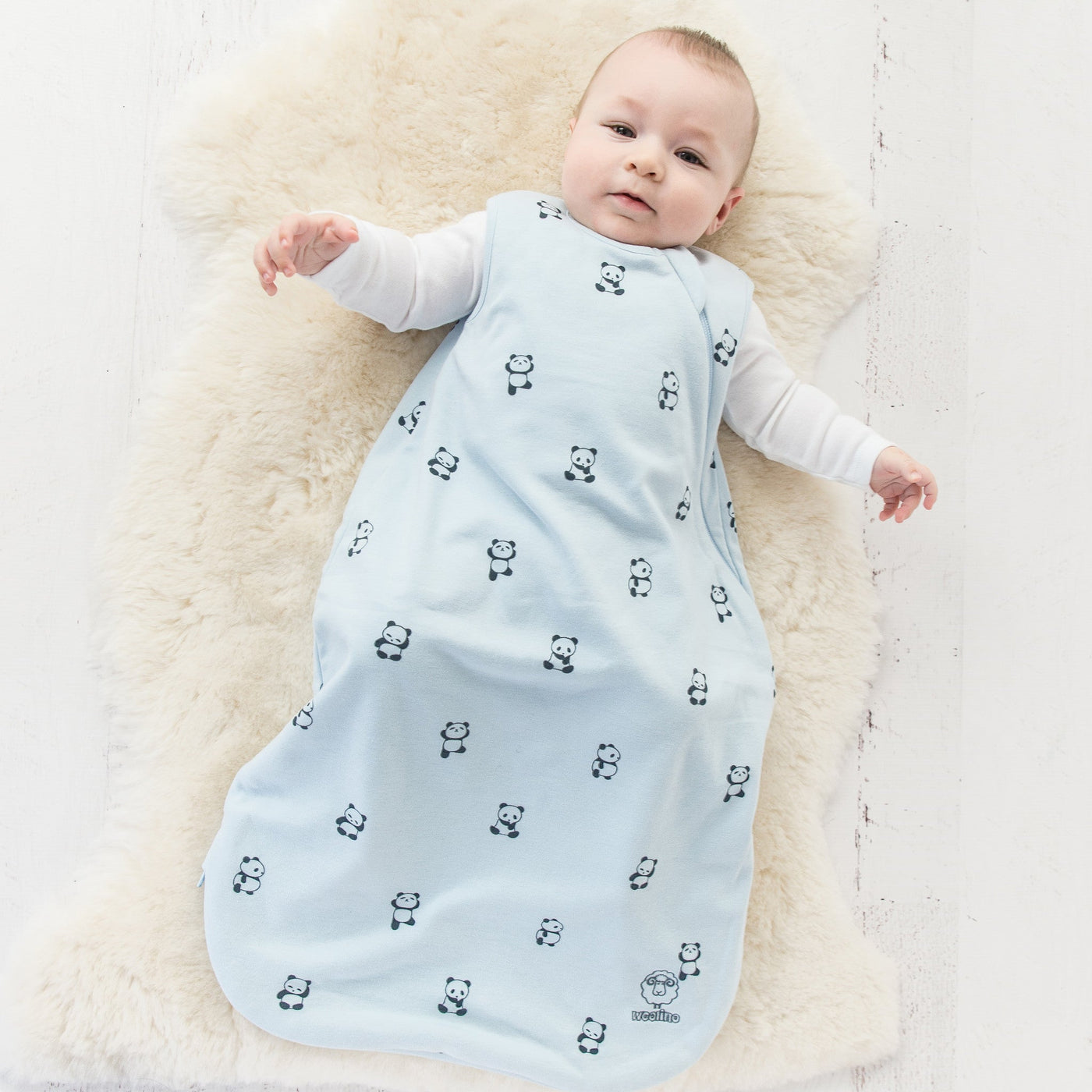  Woolino Merino Wool and Organic Cotton Baby Sleep Bag - 4  Season Basic Sleep Sack for Baby - Two-Way Zipper Sleeping Bag for Baby and  Toddler - 18-36 Months - Night Sky : Baby