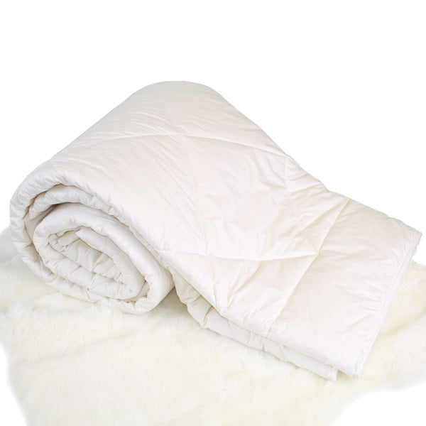 All Season Wool Natural Twin Wool Comforter