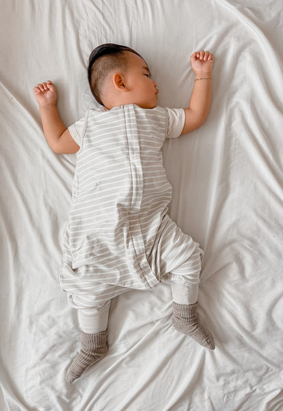4 Season® Baby Sleep Bag with Feet, Merino Wool, Birch Gray