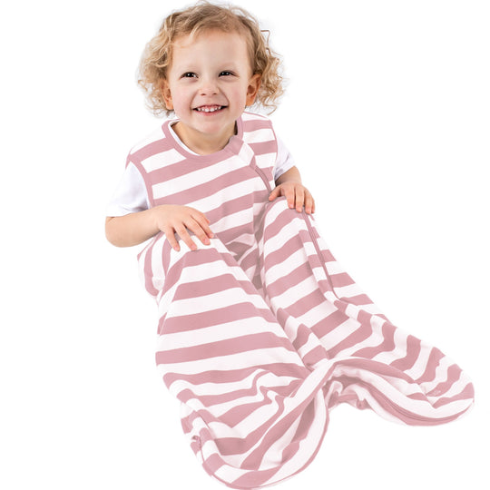 Ecolino Organic Cotton Basic Baby Sleep Bag or Sack Blush